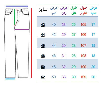شلوار جین مردانه راسته - طوسی تیره - 700002